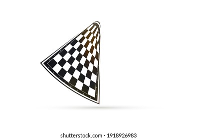 chess board abstract stock vector background