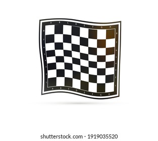 chess board abstract stock vector background