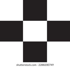 Chess board background design. Elegant flat chess board for poster, placard, cover template and wallpaper. Surface for flyer, banner and wall decoration. Chess board background, vector illustration