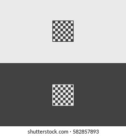 Chess board black and white icons.illustration isolated vector sign symbol 