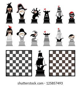 Chess Board chessmen