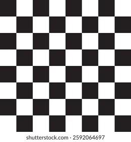 Chess board design seamless pattern 