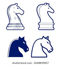 chess board game vector illustration