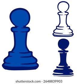 chess board game vector illustration