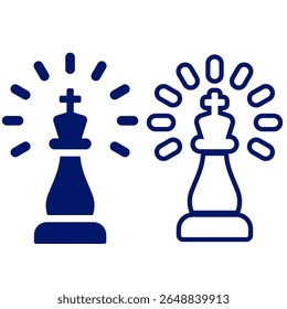 chess board game vector illustration