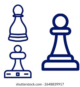 chess board game vector illustration