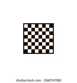 chess board icon. flat design