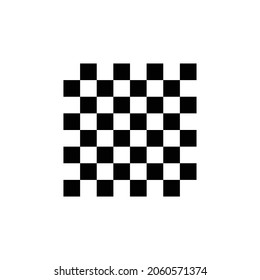 chess board Icon. Flat style design isolated on white background. Vector illustration