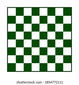 Chess board icon on white background. Vector illustration.