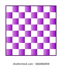 Chess board icon on white background. Vector illustration.