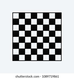 Chess board icon vector