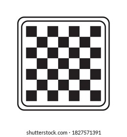 Chess Board Icon Vector Illustration Design