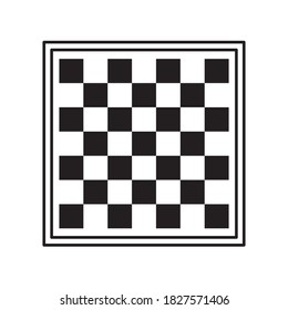 Chess Board Icon Vector Illustration Design