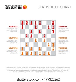 Chess Board Infographic Chart Template