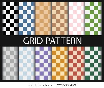 chess board. chess pattern. grid pattern. seamless pattern.