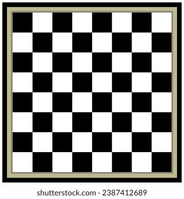 CHESS BOARD PATTERN, ISOLATED CHECKBOARD DESIGN ISOLATED, CHESSBOARD VECTOR ILLUSTRATION, CHECK BOARD BACKGROUND