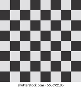 Chess board pattern isolated in flat style.Vector illustration.