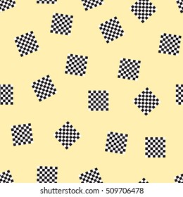 Chess board Seamless pattern 