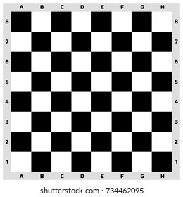 Chess board seamless pattern background chessmen leisure concept knight group white and black piece competition vector illustration