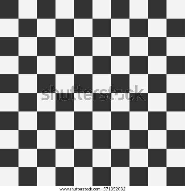 チェスボードのシームレスなパターン 白黒の正方形 チェックの背景 ベクターイラスト のベクター画像素材 ロイヤリティフリー