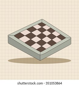chess board theme elements 