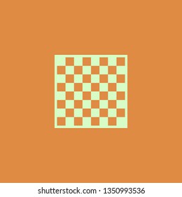 chess board vector icon. flat design