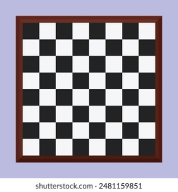 Chess board vector icon. Chess board set illustration vector.