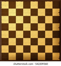 Chess board. Vector illustration.
