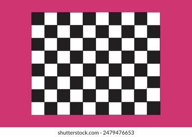 Chess board vector illustration for use.