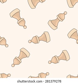 chess , cartoon seamless pattern background