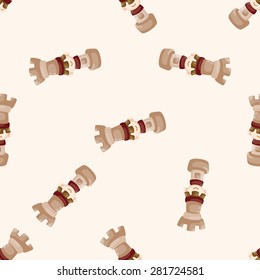 chess , cartoon seamless pattern background