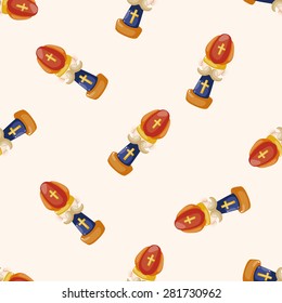 chess , cartoon seamless pattern background