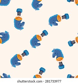 chess , cartoon seamless pattern background