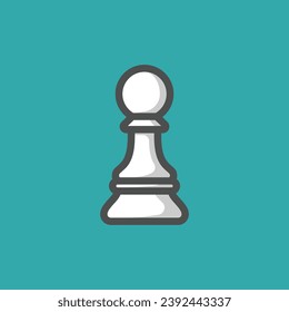 Chess cartoon vector illustration design