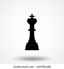 Chess Castle. Vector sign castle of chess.