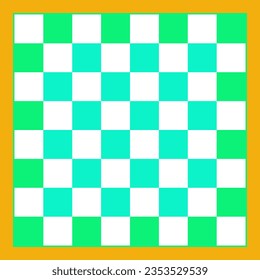 Chess checkerboard template colorful vector image