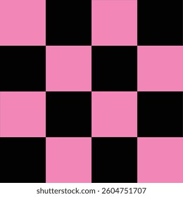 Chess Checkered Tile Seamless Pattern | Classic Digital Paper