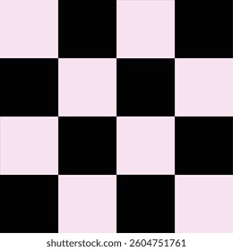 Chess Checkered Tile Seamless Pattern | Classic Digital Paper