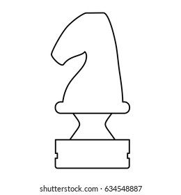 Chess chorse piece