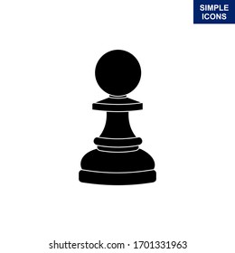 Chess clipart with a white background. Vector illustration.