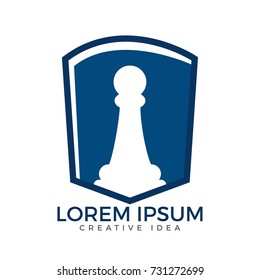 Chess club logo. Logo design for a chess companies or a chess player.