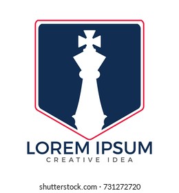 Chess club logo. Logo design for a chess companies or a chess player.