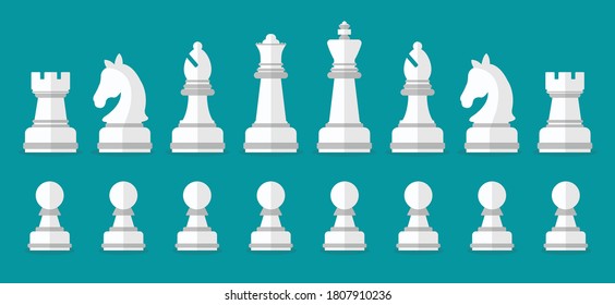 Chess colorful figures pieces tournament game illustration watercolor paint blots background