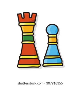 chess doodle