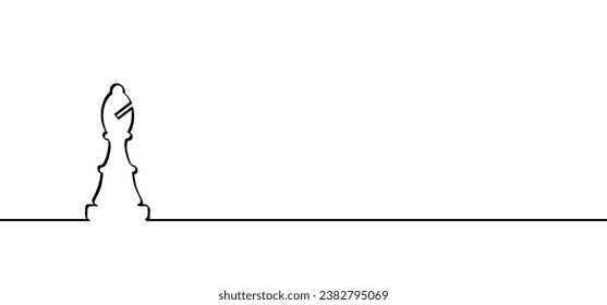 Chess figure of the bishop Chess Board Setup Vector icon or symbol pieces Flat style the starting positions figures pieces tournament strategy silhouette checker board square checkered. chess day