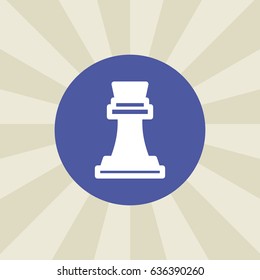 chess figure icon. sign design. background