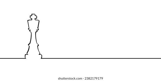 Chess figure of the king chess board. Setup Vector icon or pictogram. Flat style the starting positions figures pieces. tournament strategy silhouette checker board square checkered Chess day.