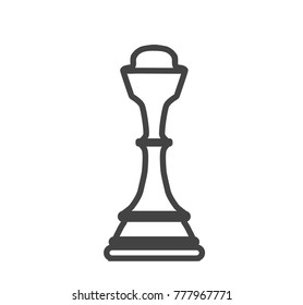 chess figure vector icon