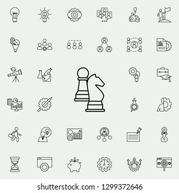 chess figures icon. Startup icons universal set for web and mobile