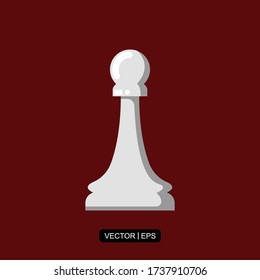 Chess flat icon vector illustration logo template for many purpose.